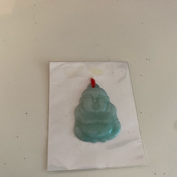 Buddha Jade Pendant Necklace - Picture 10 of 12